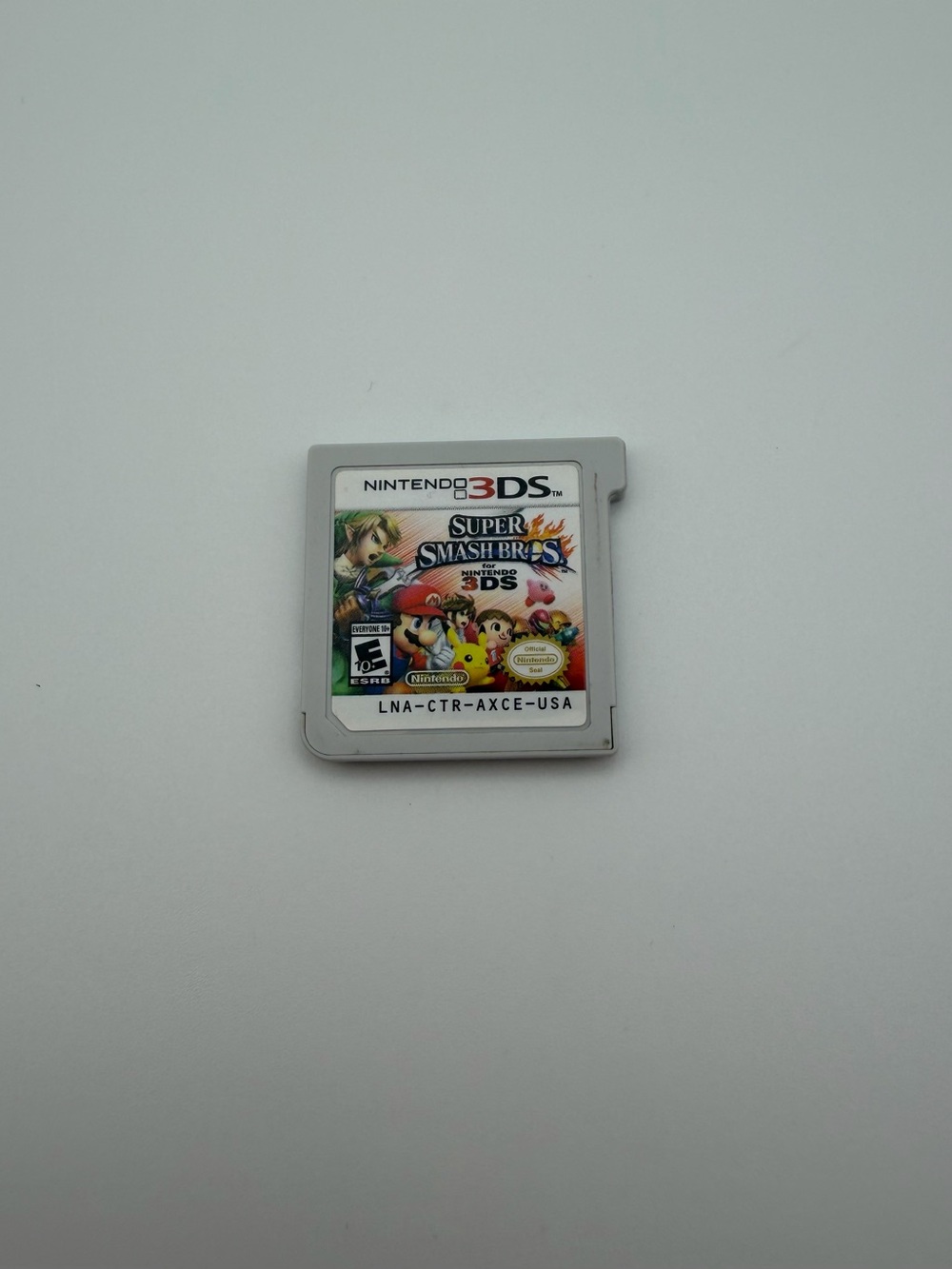 Nintendo 3DS Super Smash Bros. Game Card - White